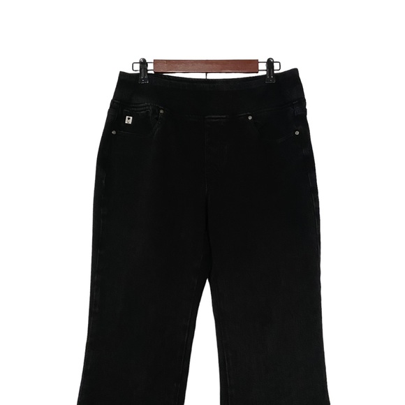 Kim Gravel Belle Flexibelle Believe In Your Own Beauty Black Jeans - Picture 4 of 16